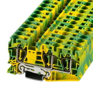 GW16-3-PE Spring-cage Din-Rail Terminal Block 
