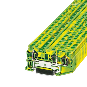 GW4-3-PE Spring-cage Din-Rail Terminal Block 