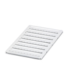 GTMF5-80 marker strip, printable number and letter marking labels for 5.2mm terminal block