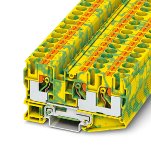GP10-3-PE Push-in Din-Rail Terminal Block 