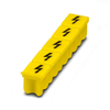 GWLM6 Warning label, printable number and letter marking labels for 6.2mm terminal block