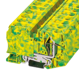 GW35-2-PE Spring-cage Din-Rail Terminal Block 