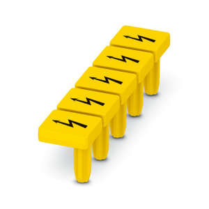 GPLM6 Warning label, printable number and letter marking labels for 6.2mm terminal block