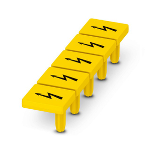 GPLM8 Warning label, printable number and letter marking labels for 8.2mm terminal block