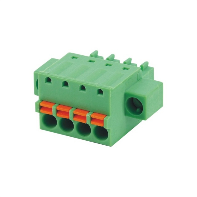 15EGTKDM-3.5 Pluggable PCB terminal block 3.5mm pitch spring cage connector