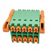 15EGTKNHB-3.5-100 Pluggable PCB terminal block 3.5mm pitch spring cage connector