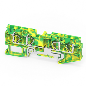 GW4-4-PE Spring-cage Din-Rail Terminal Block 